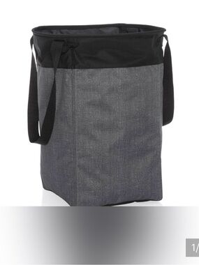 thirty-one Gray and Black Foldable Laundry Tote